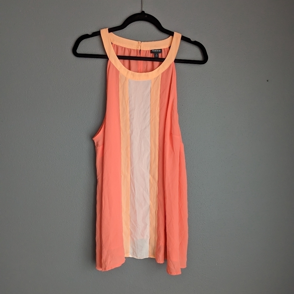 Torrid Orange Tank top. Size 2X.